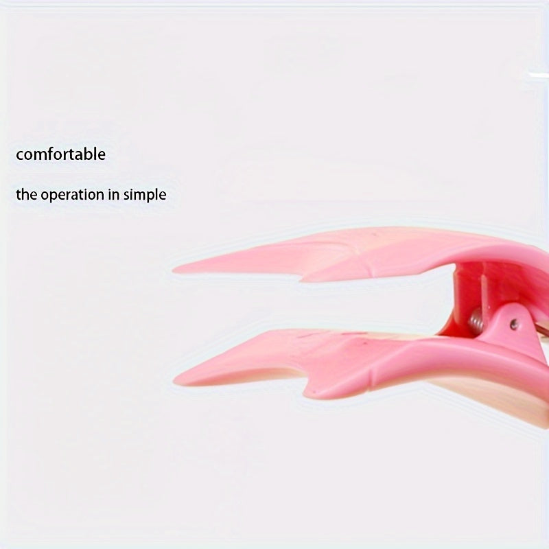 1pc Eyelash Applicator Tools With Clip Design For More Convenient Wear, False Eyelashes Eyelash Tweezers